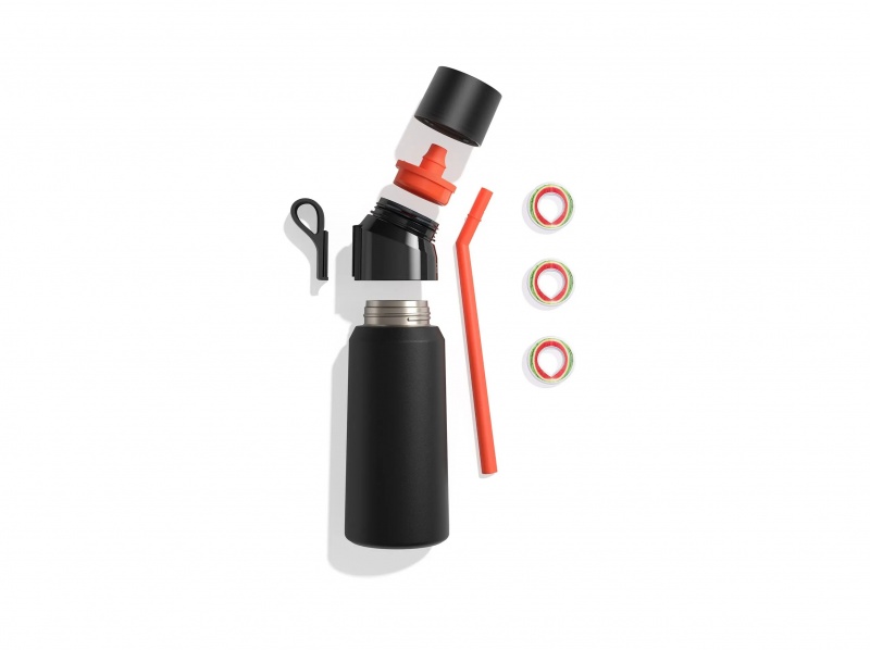 Air Up 480 ml + 3 Pods Steel Vesipullo Mustat | 0qov5fLfftU