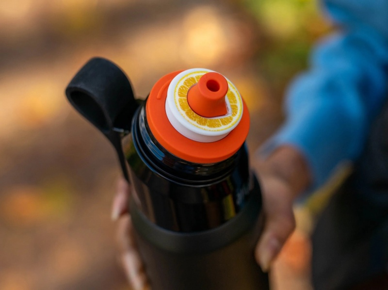 Air Up 850 ml + 3 Pods Steel Vesipullo Mustat | NYkpSms6txm