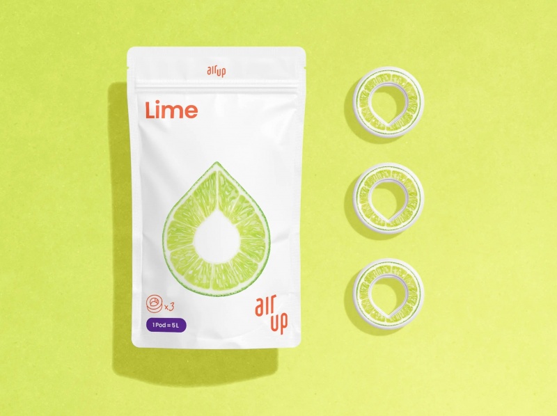 Air Up Lime Flavoured Pods Vaaleanvihreä | 9EtRiSENedF